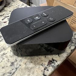 Apple TV HD and Remote