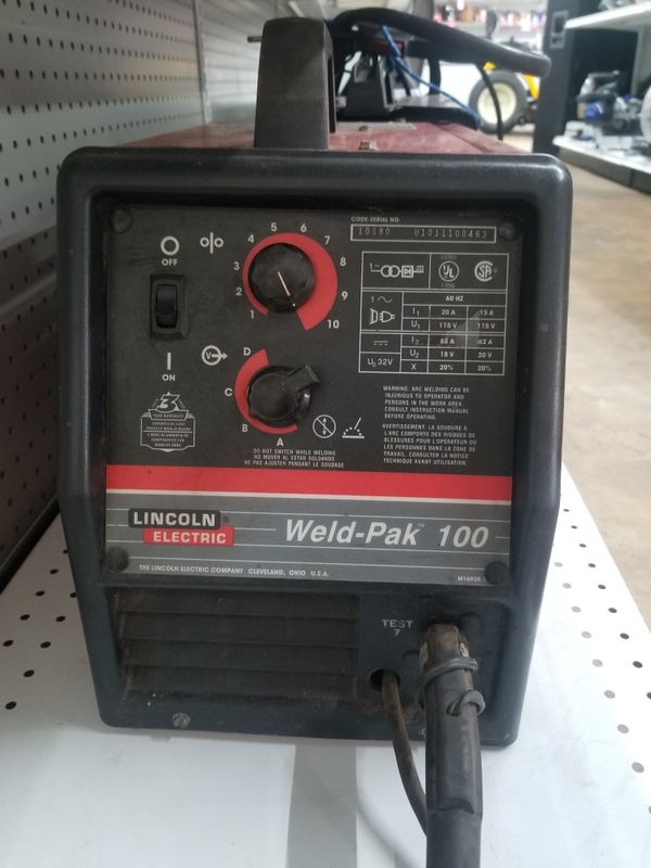 Lincoln Electric WeldPak 100 Welder for Sale in Irving, TX OfferUp