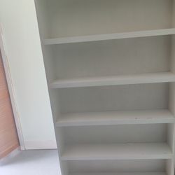 White Bookshelf