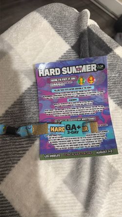 Hard summer ticket ga +