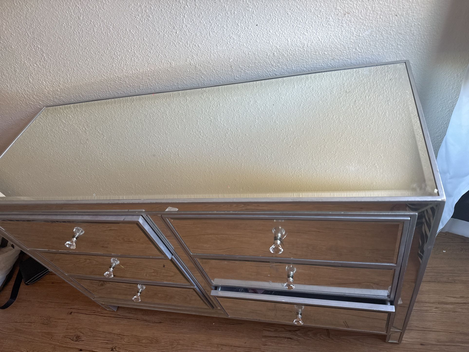 Mirrored Dresser $150 