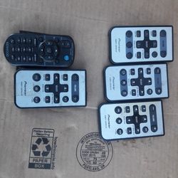 Car stereo remotes