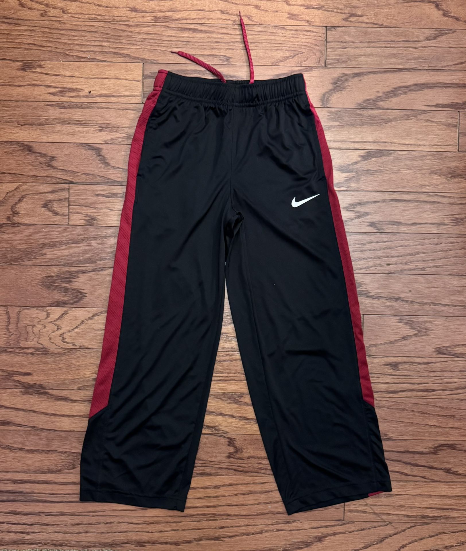 Boys Black Nike Track Pants