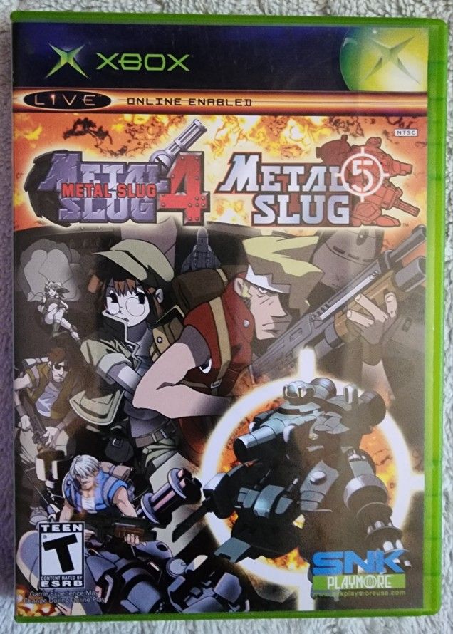 Metal Slug 3, 4 & 5 Original Xbox