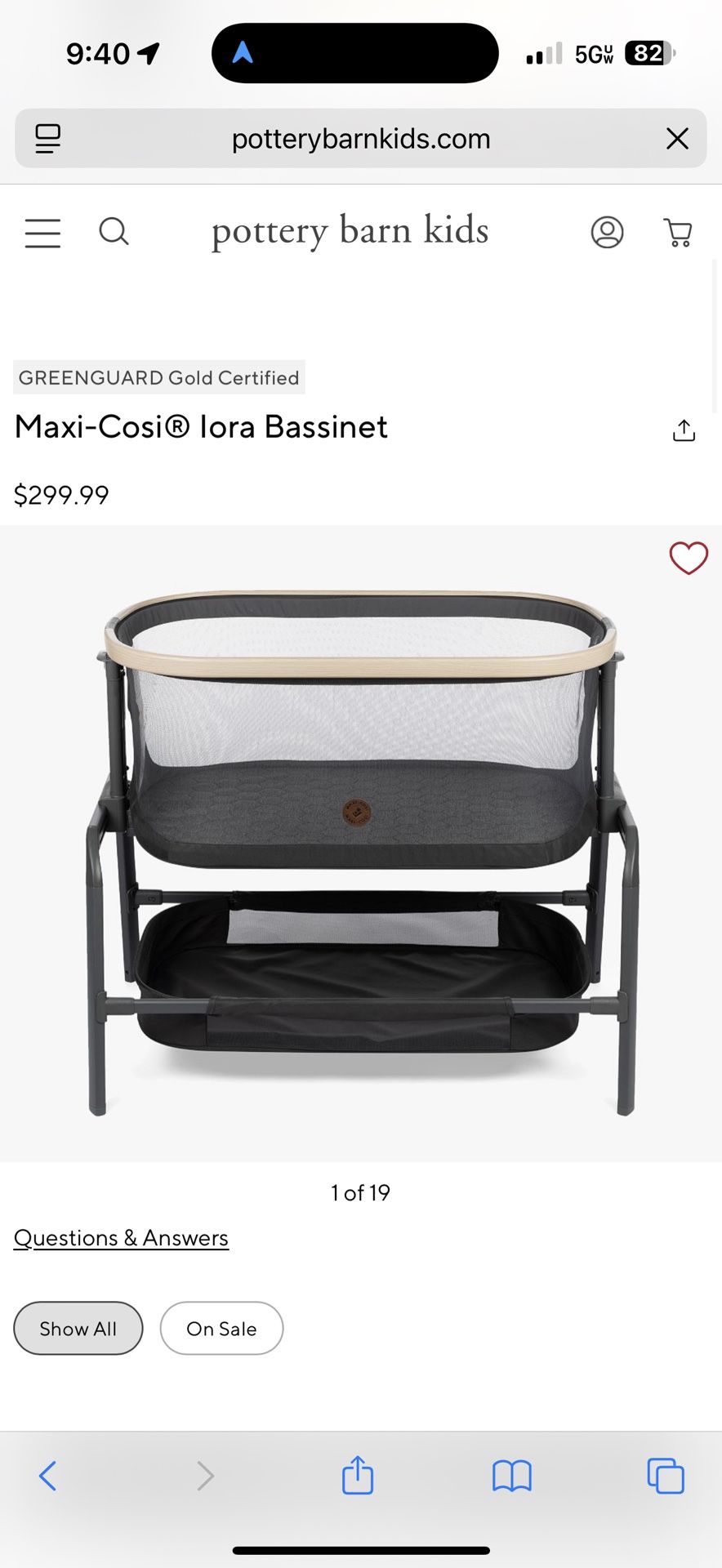 Maxi Cosi Lora Bassinet