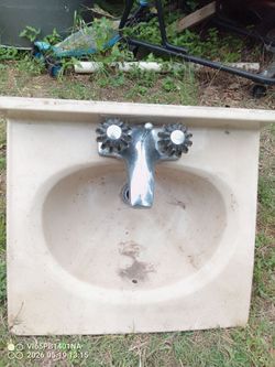 Lavabo para baño barato $25 Dlls