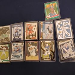 Lot Of Baseball And Football Cards: 3 Griffeys,1 Jeter, 3 Josh Allen, Lawrence Rookie, Herbert, Burrow And 1 Auto 
