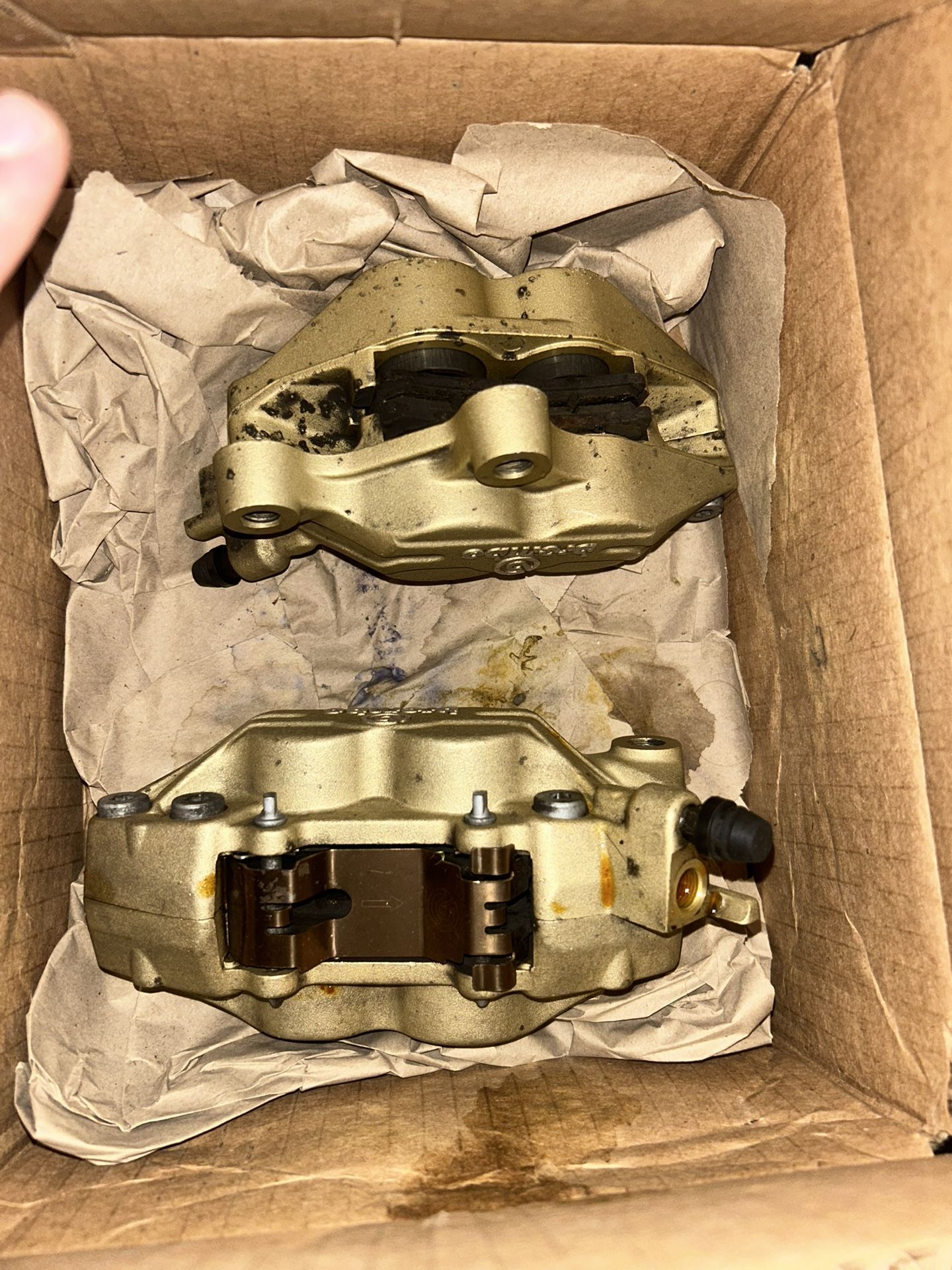 2001 Ducati Monster 900 Front Brembo Brake Calipers
