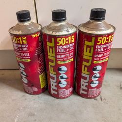 3 Pre-mixed Fuel 50:1 92 Octane Gas for Lawn Equipment