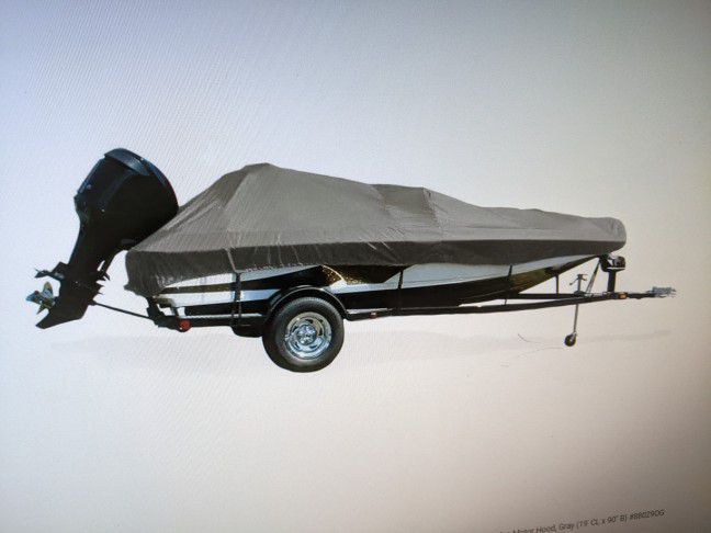 Boat Cover Fits Tournament Style Bass Boat 19ft x 90in Taylor Made 88029OG 27019 Gray