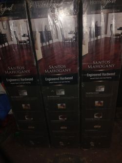Home Legend Santos Mahogany Engineered Hardwood Flooring