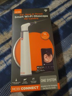 Mobi Ear, Nose & Throat Smart Wi-Fi Otoscope HD Camera