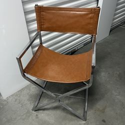 Leather Directors Chair