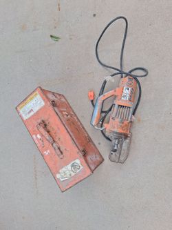 Electric hydraulic Rebar, cutter.