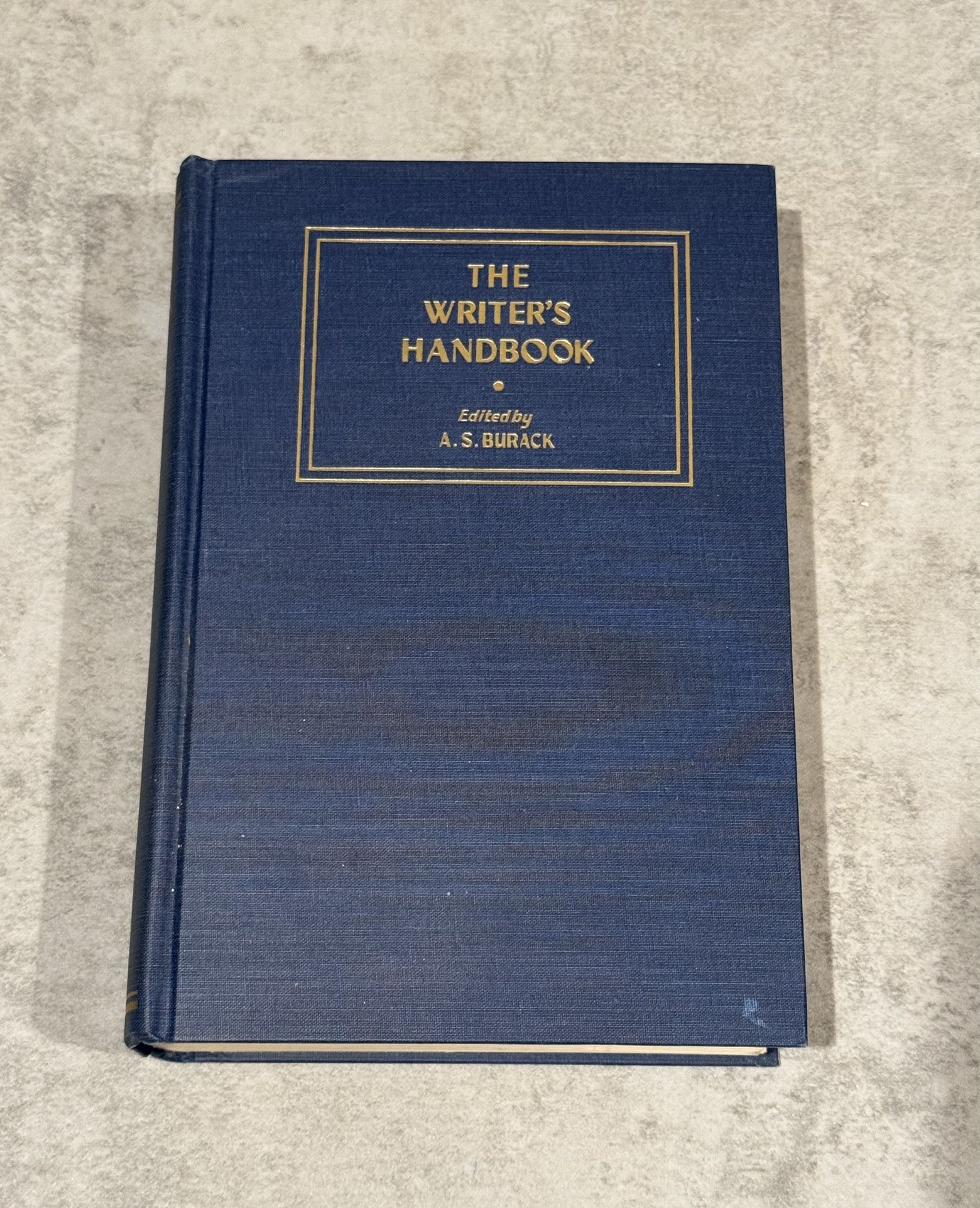 The Writer's Handbook, 1970  by A. S. Burack (1970, Hardcover)