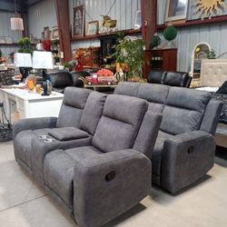 Sofas With Recliners, Couches, Living Room Sets And More!