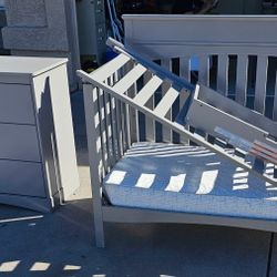 Crib And Dresser Set