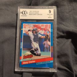 Gary Carter Graded Card