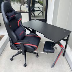Gaming Desk With Game Chair Brand New