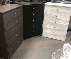 New 5 Drawer set colors (( 3 piece set