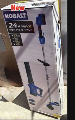 New in box Kobalt 24V Max Cordless Blower & Trimmer $120firm cash only east Palmdale