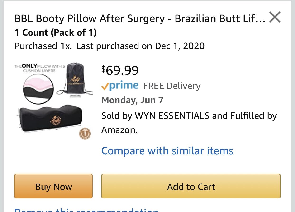 ROYAL COMFORT BBL PILLOW! SALE $45