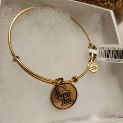 Colorado Rockies Gold Bracelet 