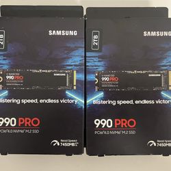 Samsung 990 Pro 2TB M.2 SSD