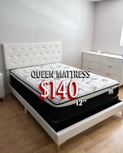 NEW QUEEN MATTRESS ONLY $140