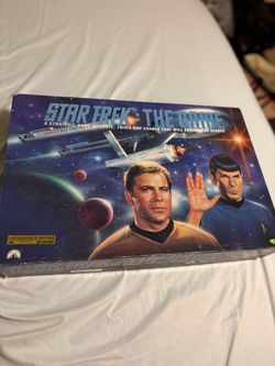 Star Trek the game board game collectors edition $20