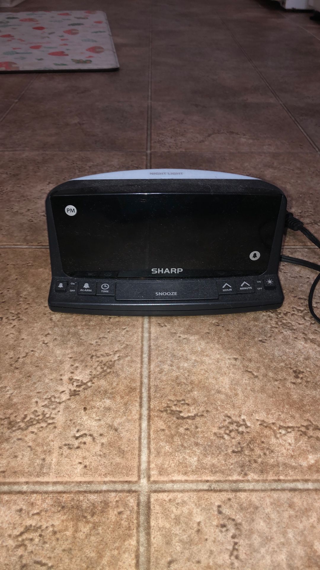 Sharp Alarm Clock