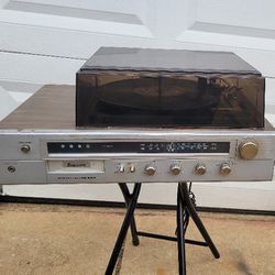  8 TRACK STEREO RECEIVER. 