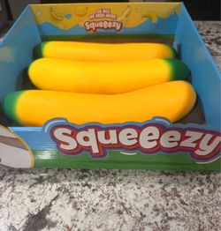 Squeezy banana squishy