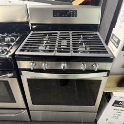 Whirlpool Stainless Steel 5 Burner Range Stove 