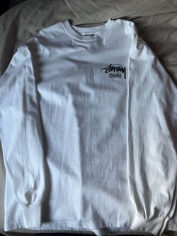 Stussy Hawaii White Long Sleeve Shirt