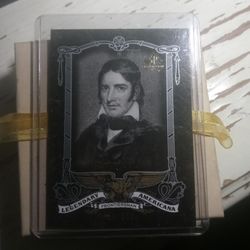 Upper Deck Legendary Cuts Davy Crockett Card