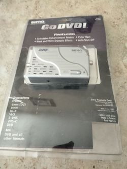 Sima GoDVD! Model CT-200 Video Transfer Enhancer