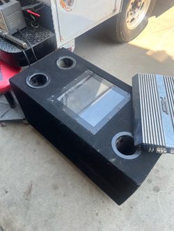 kenwood speakers and amp system