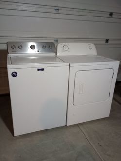 Maytag Washer And Whirlpool Cabrio Gas Dryer Excellent Working Condition