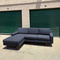 West Elm Reversible “Eddie” Sectional Couch 🛻Delivery Available🛻