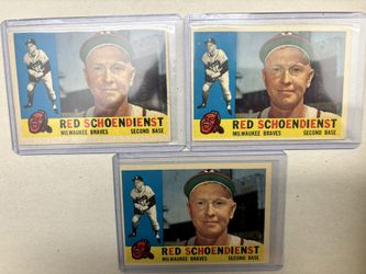 #335 Red Schoendienst 1960 Topps