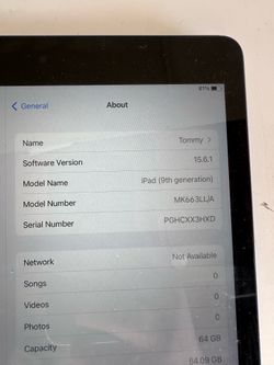 iPad 9th gen