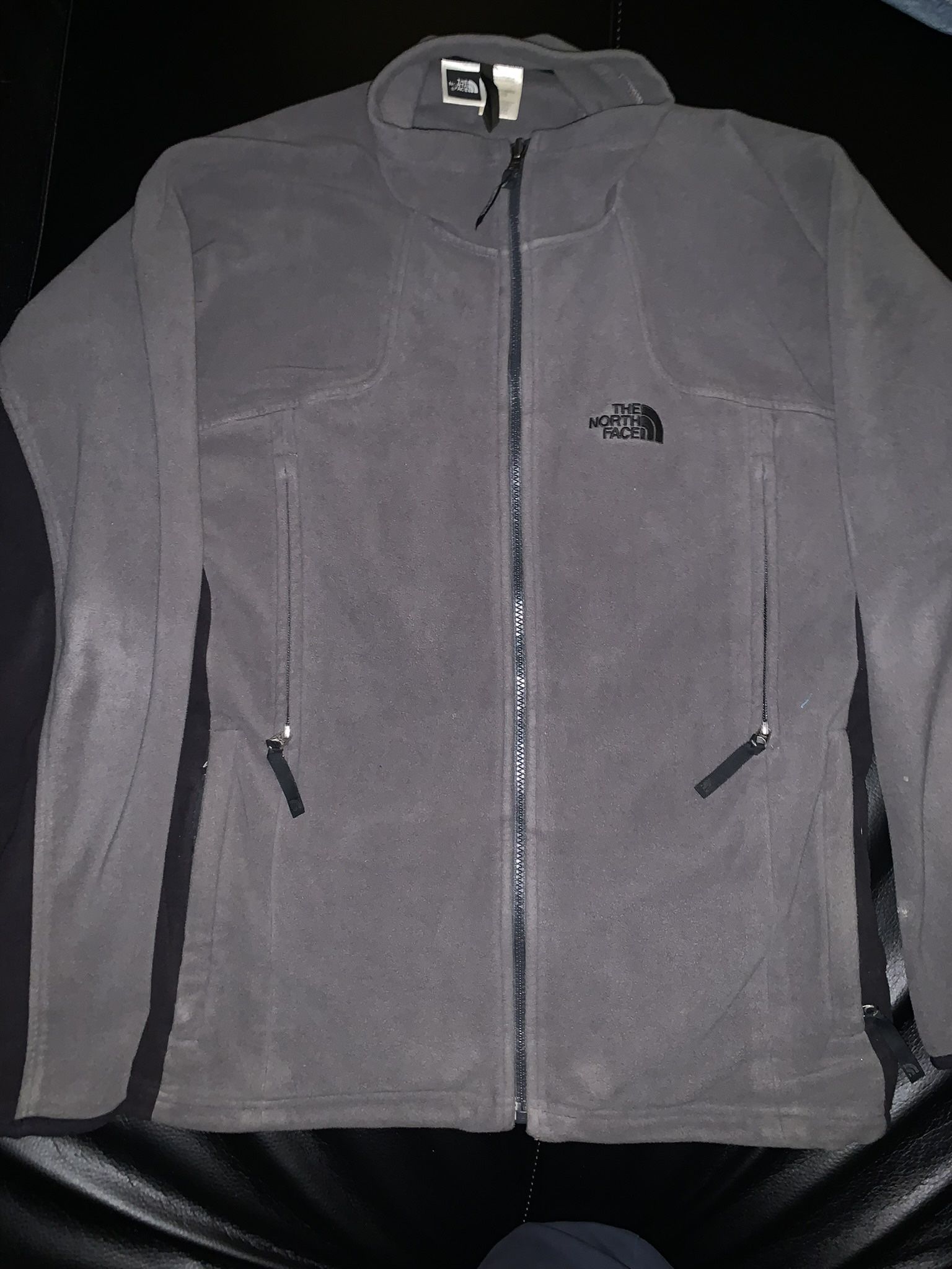 $450 NEW North Face Fleece Denali Men’s XL Jacket Polartec Wind Pro Gray