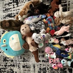 Stuffed Animals Lot 
