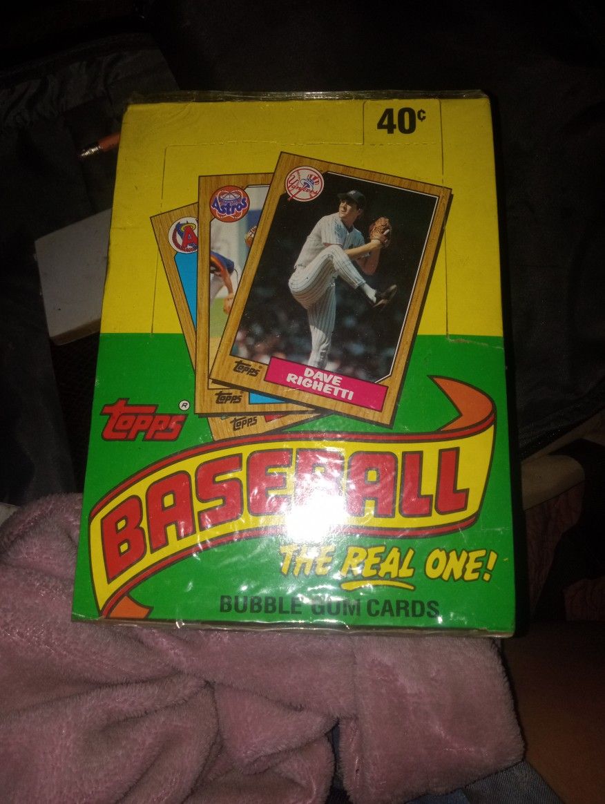 Topps Baseball Bubblegum Cards 1987