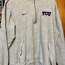 TCU Fleece Quarter Zip 