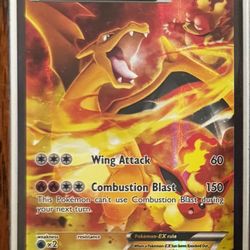 Pokemon Charizard EX Full Art Promo 2016 XY121