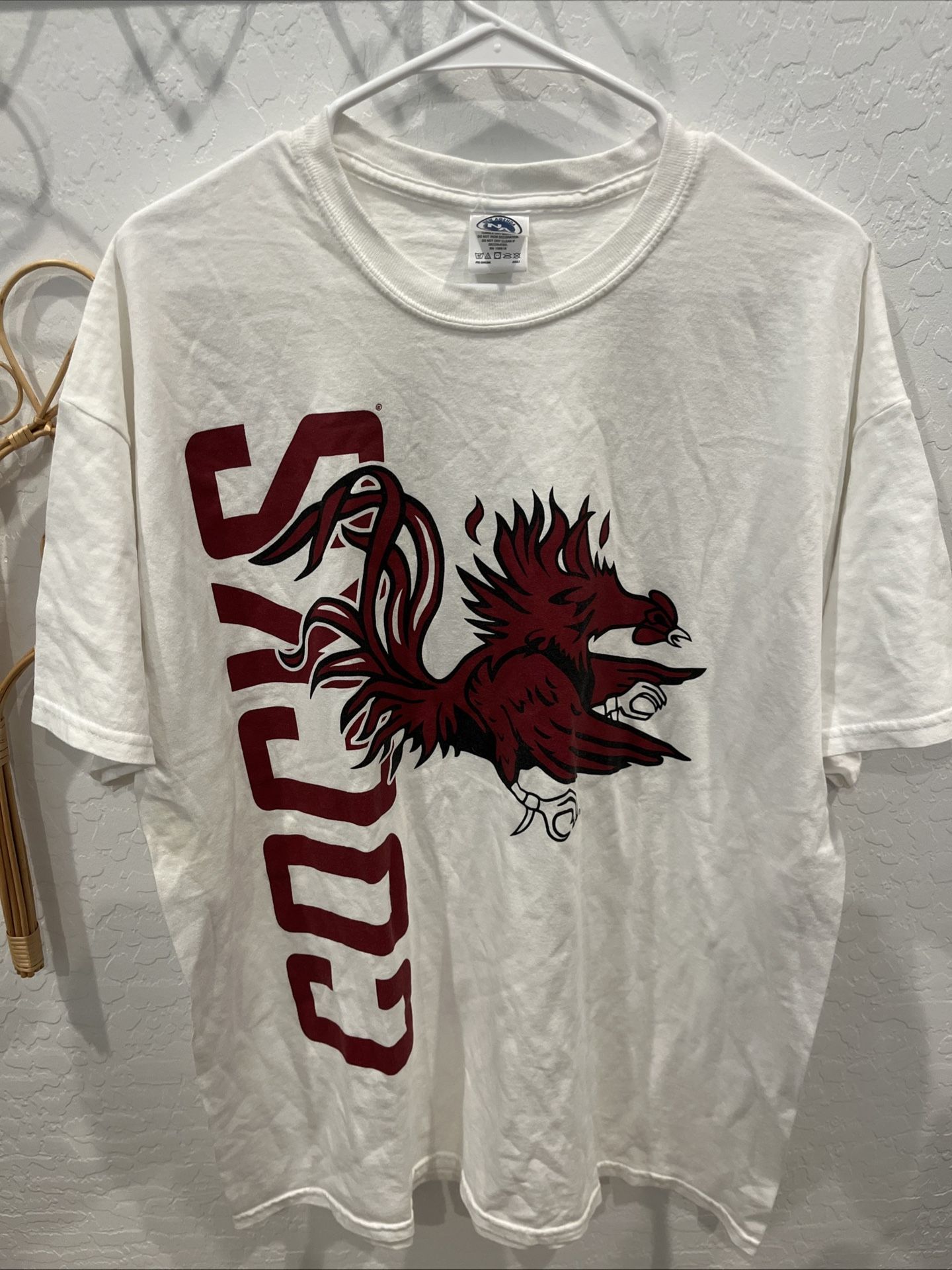 Vintage South Carolina Gamecocks Shirt Mens XL NCAA College Football 90s “C*CKS”