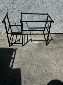metal computer desk frame