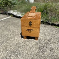 Vintage Esquire Shoe Vault
